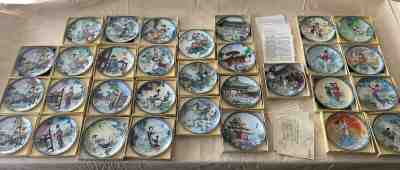 31 IMPERIAL JINGDEZHEN Collector Plates Mixed Lot