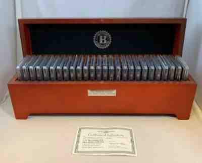 Bradford exchange 20th Century U.S. Silver Dollar Set of 26 AUTHENTICATED COINS