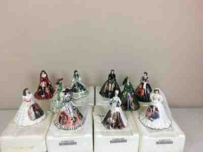 Collectibles : Bradford Exchange Gone Wind Figurines Value Guide