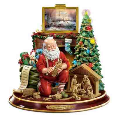 Thomas Kinkade Bradford Exchange True Meaning of Christmas