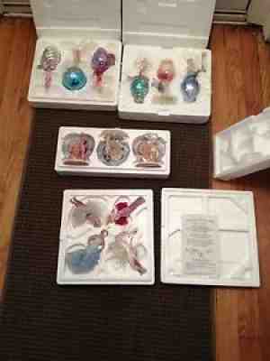 VINTAGE MARILYN MONROE CHRISTMAS ORNAMENTS LOT ASHTON DRAKE & BRADFORD EXCHANGE