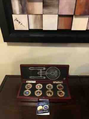 Star Trek RARE 2016 Bradford Exchange Coins Gold 50th Anv Legacy Proof Set!