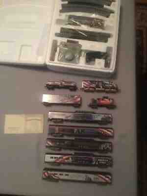 Trump Express Combine Train Set Collectible Bradford Exchange HO scale New