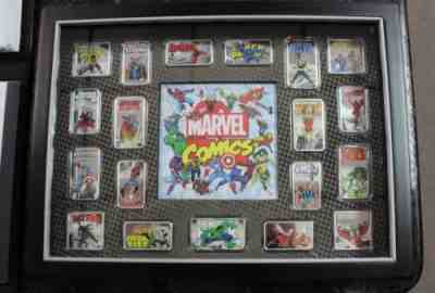 Marvel Comics Silver Age Ingot Bradford Exchange Whole Set