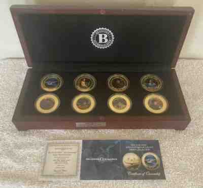 Bradford Star Trek Original TV Series 24k Gold Plate Proof Coin Collection #1