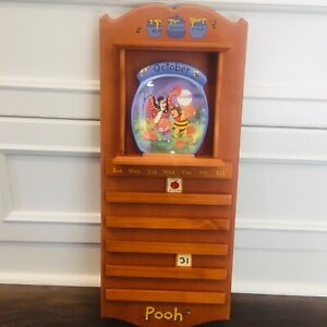 Vintage* Winnie The Pooh Perpetual Wall Calendar Complete Set Collectable