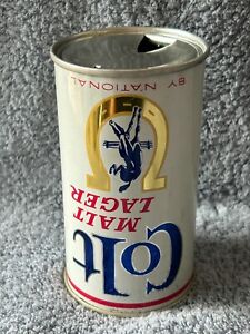 Colt Malt Lager Zip Top Beer Can - Bottom is Open-  Empty Can