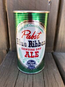 PABST ALE Flat Top Beer Can **** NEAR PERFECT GEORGOUS  # 111-2