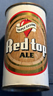 RED TOP BREWING ALE FLAT TOP BEER CAN CINCINNATI OHIO ADVERTISING VIRGINIA TAX