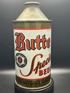 BUTTE SPECIAL BEER hp cone top (USBC 156-8), BUTTE BREWING CO. - BUTTE, MONTANA