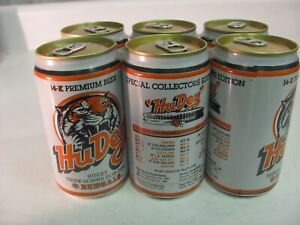 6-Pack Of Hu Dey 1988 Cincinnati Bengals Schedule 12 oz. Aluminum Beer Cans