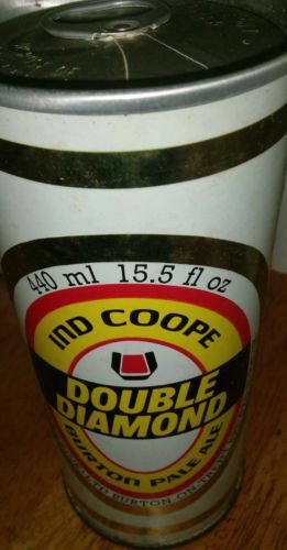 Pull top or Tab Beer Can - Ind Coope - Double Diamond - Burton Pale Ale