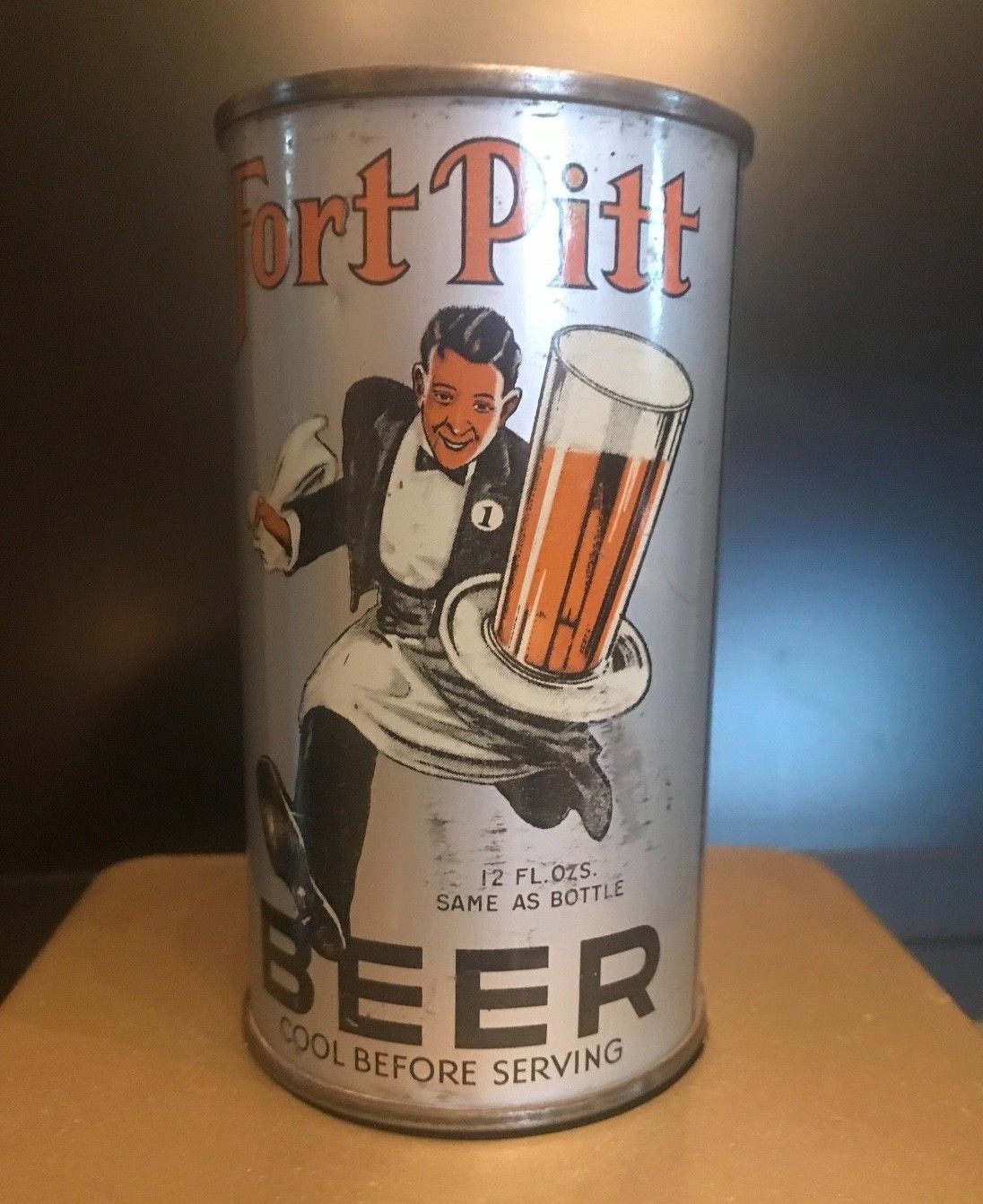 Fort Pitt Instructional Beer Can - Fort Pitt Brewing Company Pittsburg, PA