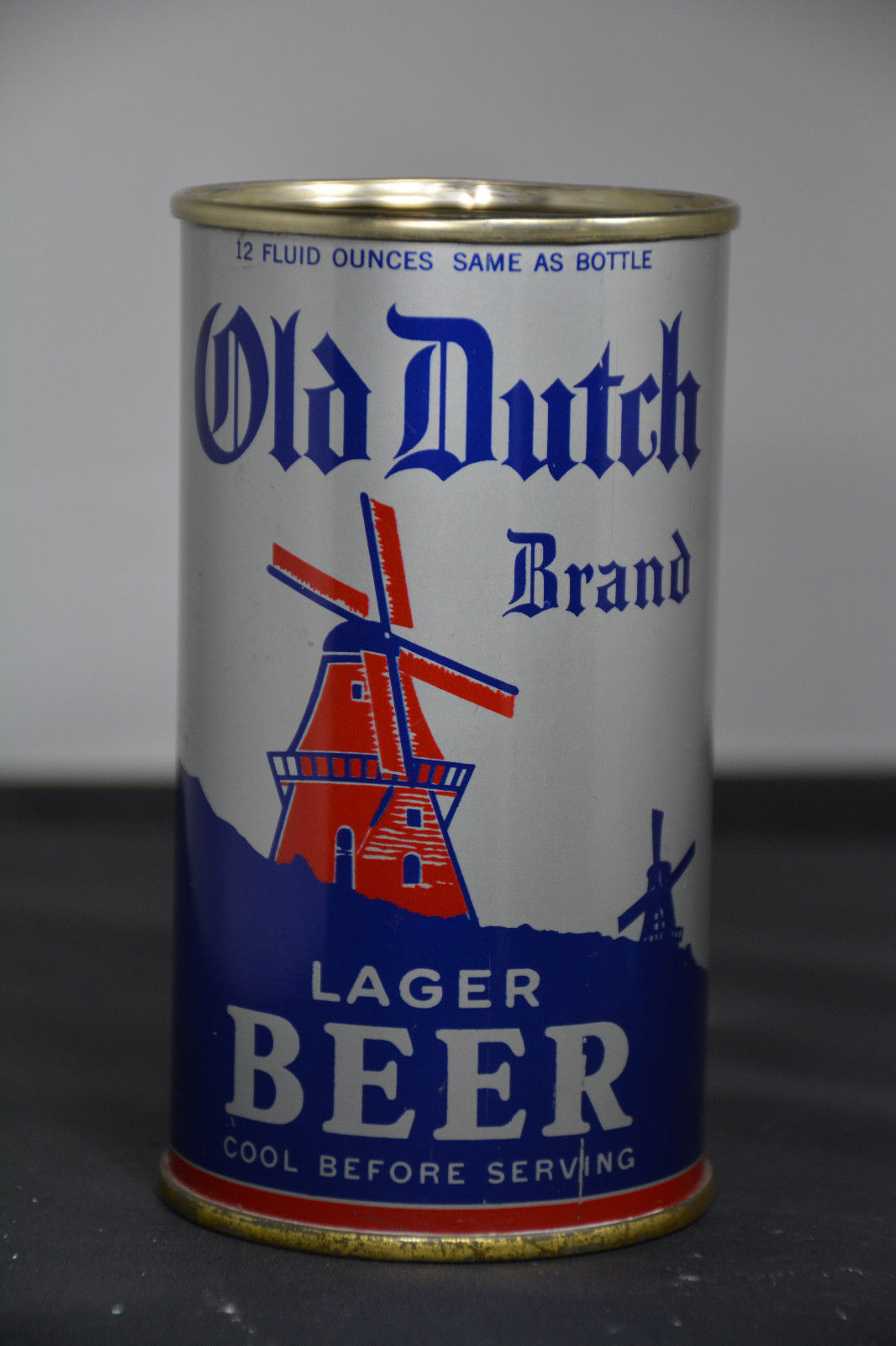 Old Dutch Brand Lager Beer O/I flat-top can, Old Dutch Brewers, Brooklyn, NY