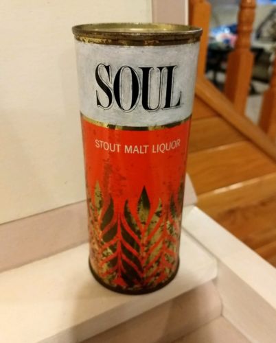 Soul Stout Malt Liquor Juice Tab Beer Can