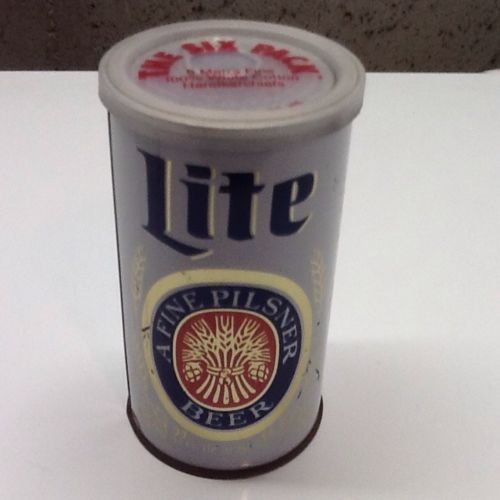 MILLER LITE Beer Can full of 12 men's handkerchiefs