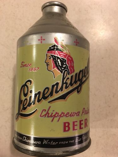 Leinenkugel's Beer Cone Top  Crown Container