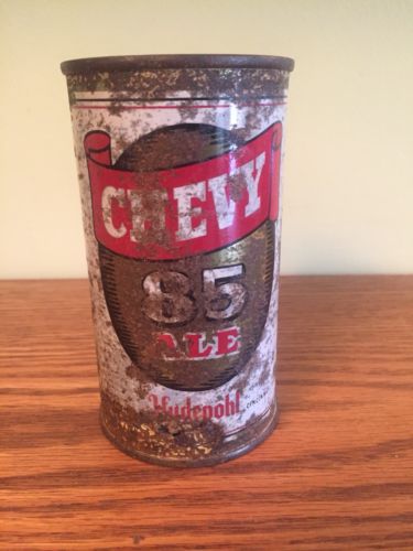 Chevy 85 Ale Flat Top Beer Can, Cincinnati, OH