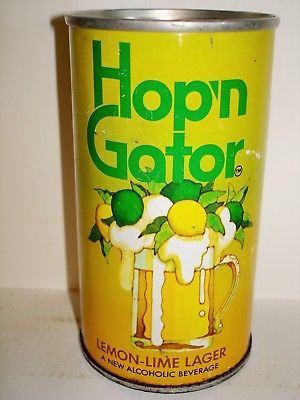 HOP'N GATOR LEMON LIME LAGER  S/S Beer Can S692