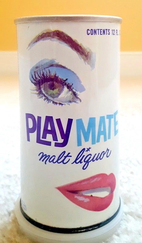 PLAYMATE MALT LIQUOR ZIP TAB Beer Can, SUNSHINE, Reading, PA  USBC II 109-33