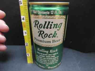 Rolling Rock Mountain Latrobe Brewing Co. Aluminum 12 OZ. Pull TAB OLD BEER CAN