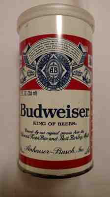 Vintage Rare Advertising Budweiser 6 Pack Handkerchiefs Steel Beer Can NOS