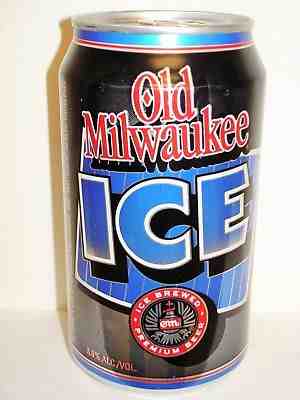 OLD MILWAUKEE ICE Beer Can S170