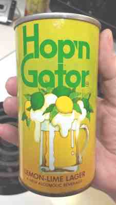 Tough Hop'n Gator Lemon Lager Tap Top Can, 