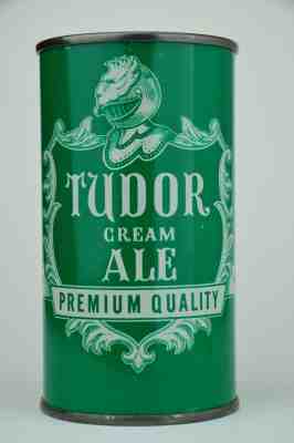 Tudor Cream Ale flat-top can, Best Brewing Corp., Chicago, IL *SHARP*