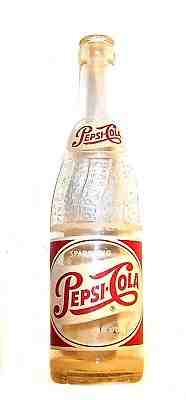 Vintage Pepsi Cola Single Dot Bottle Wapakoneta Ohio Ex Diet Sign Crystal Can 