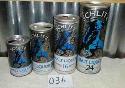 Details about   Vintage Schlitz Malt Liquor 24oz Beer Can NOS 