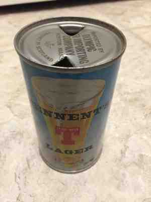 Upside down straight steel pull tab beer can Penny at Night Tennants 