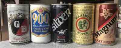 Maximus GRIESEDIECK BROS Colt 45 MAGNUM Country Club MALT Liquor Beer Can Lot 