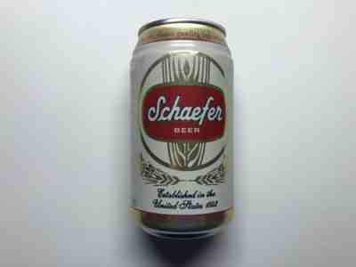 Schaefer Beer Full Can 1992 - 150th Anniversary Edition