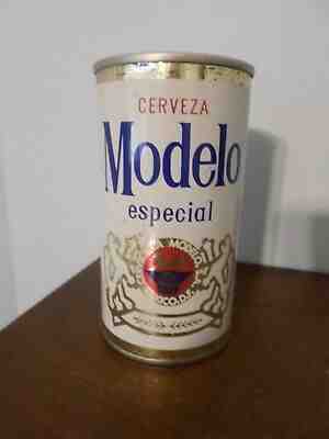 Vintage Modelo Cerveza Especial Mexico Straight Steel Beer Can