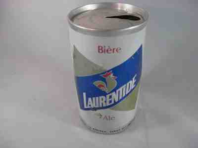 Laurentide Biere Ale - Early 2 piece aluminum can -  Pull Top can - CBC #13-18