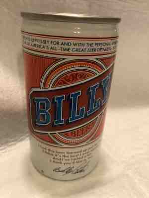 Unopened Vintage Original Billy Beer Can - Mint Condition