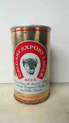 Calgary Export Lager Beer Pull Tab Beer Can. Toronto, Canada.