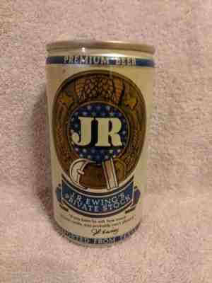 Vintage JR Ewing's Private Stock Beer Can 12oz - Unopened Can! 