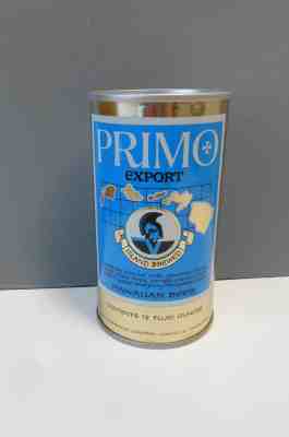 Rare 1975 Primo EXPORT Hawaiian Beer Can Unopened Empty Can Very Nice Condition