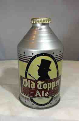 Old Topper Ale Vintage Crowntainer Cone Top Beer Can IRTP