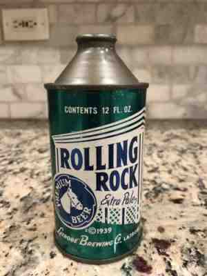 Rolling Rock Cone Top Beer Can Latrobe PA