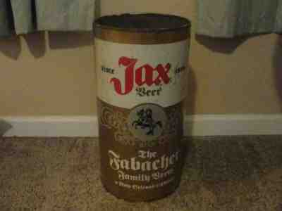  Vintage "Jax Beer"  Trash Can 19” Tall  Beer Can