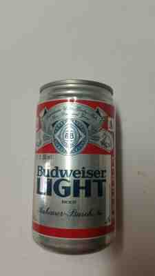 VINTAGE BUDWEISER LIGHT FIRST EDITION BEER CAN-CAN IS BOTTOM-OPENED AND EMPTY-