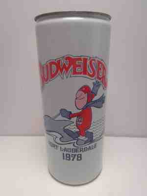 BUDWEISER FORT LAUDERDALE 1978 SPRING BREAK BUD MAN CUP 16oz BEER CAN #212-4