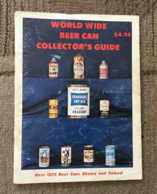 1970s Beer Can Collecting Book World Wide Beer Can Collectors Guide 78 Pages
