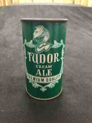 Tudor Cream Ale Best Brewing Company Flat Top Beer Can Empty Clean Nice