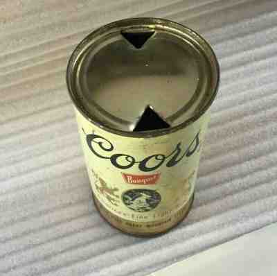 COORS BANQUET BEER -Vintage Steel 12 ounce Beer Can , America's Fine Light Beer