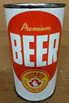 Shoprite Premium Beer Flat Top Can Horlacher Brewing Co. Allentown PA  Toughie