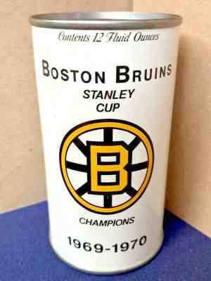 Boston Bruins , Stanley Cup Champions , Brewed by Carling Black Label ~  69-70 season